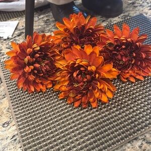 Four Flower Napkin Rings